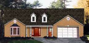 Country House Plan #033-00096 Elevation Photo