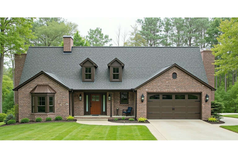 House Plan House Plan #535 Front Elevation