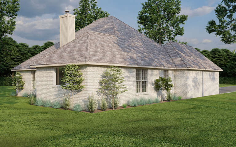 Traditional House Plan #110-00401 Elevation Photo