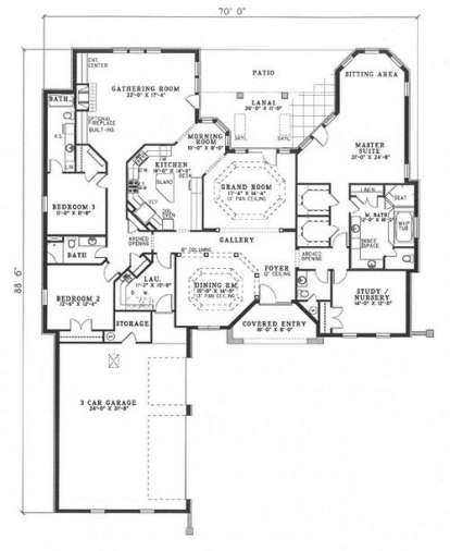 House Plan House Plan #5356 Drawing 1