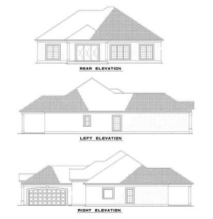 Mediterranean House Plan #110-00408 Elevation Photo