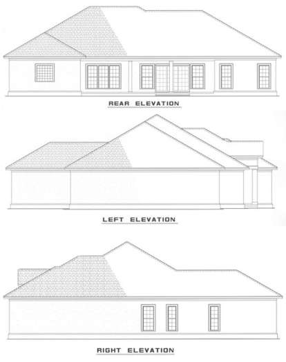 Mediterranean House Plan #110-00410 Elevation Photo