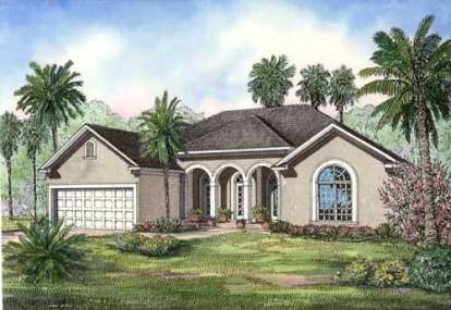 4 Bed, 2 Bath, 1976 Square Foot House Plan - #110-00415