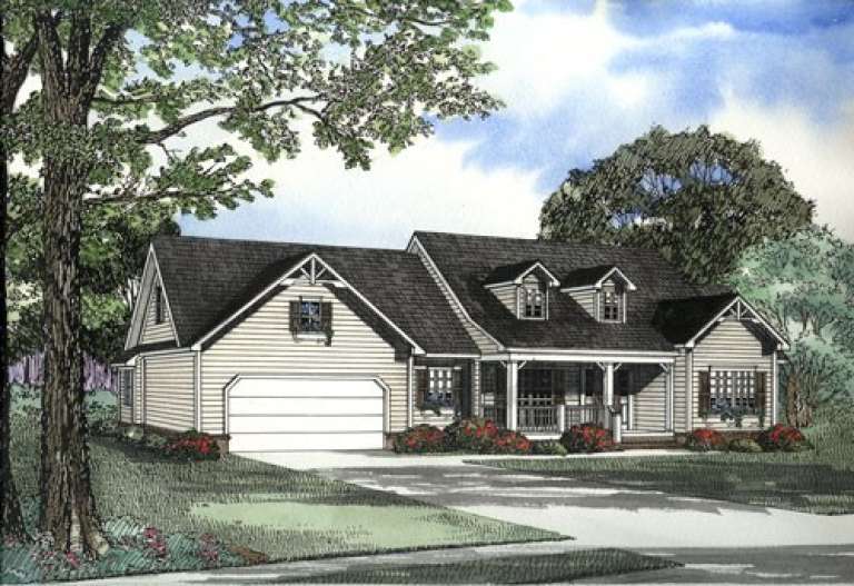 House Plan House Plan #5365 Front Elevation