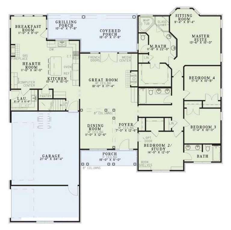 House Plan House Plan #5366 Drawing 1