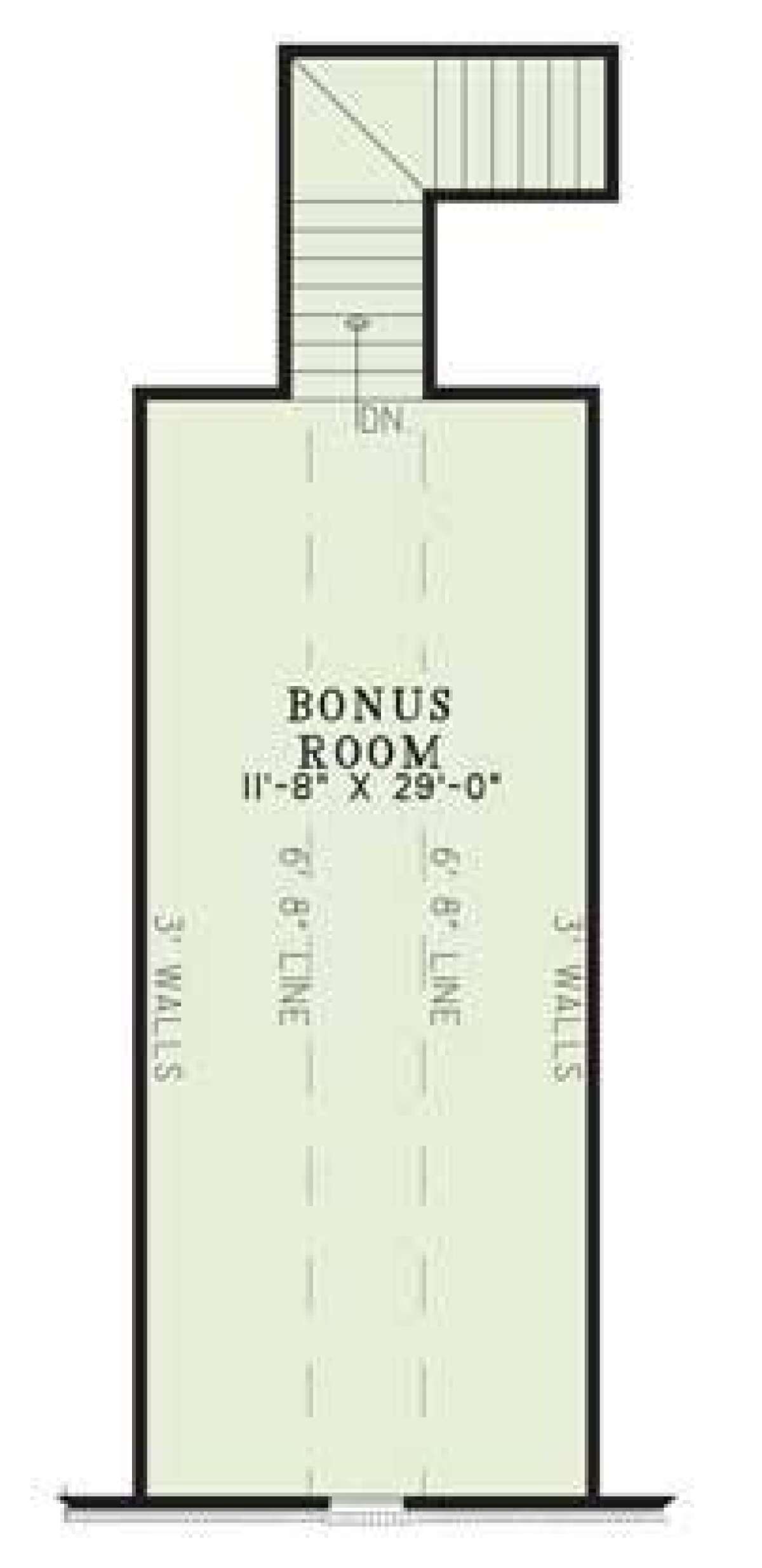 Bonus Room for House Plan #110-00417