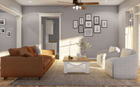 Ranch House Plan #110-00417 Additional Photo