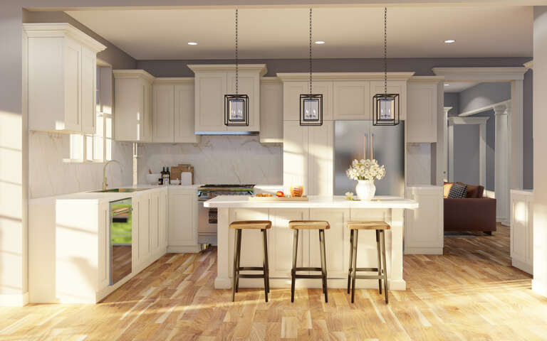 Ranch House Plan #110-00417 Additional Photo