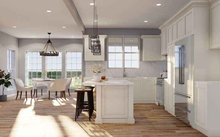 Ranch House Plan #110-00417 Additional Photo