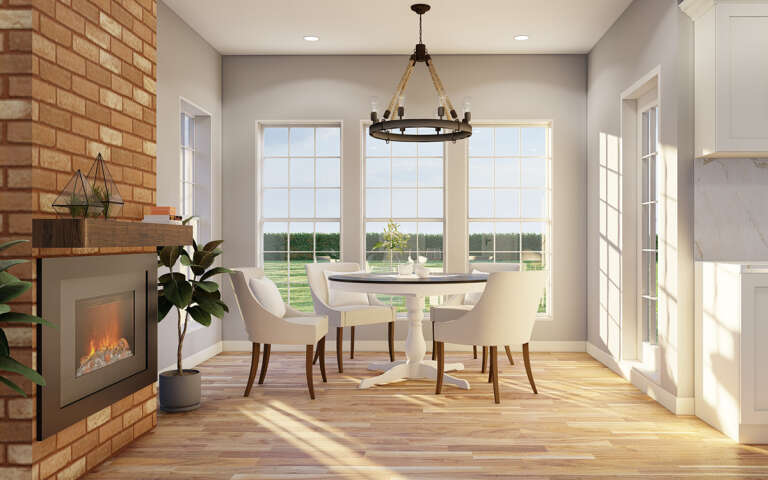 Ranch House Plan #110-00417 Additional Photo