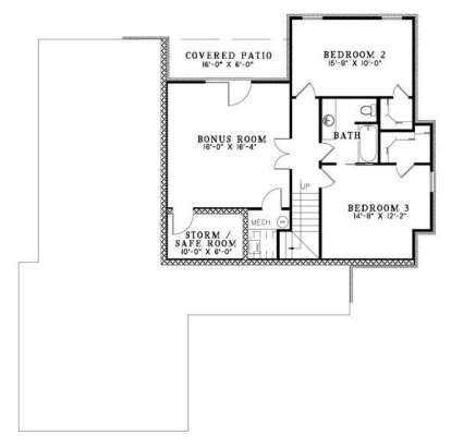 Floorplan 2 for House Plan #110-00419