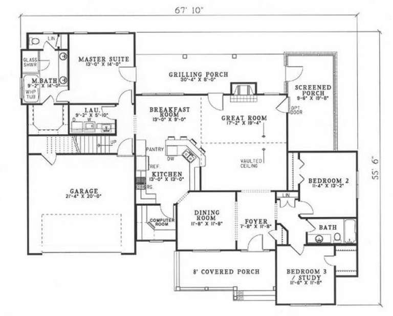 House Plan House Plan #5369 Drawing 1