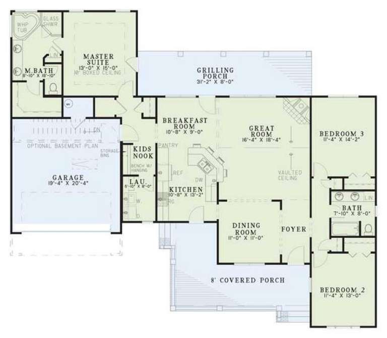 House Plan House Plan #5370 Drawing 1