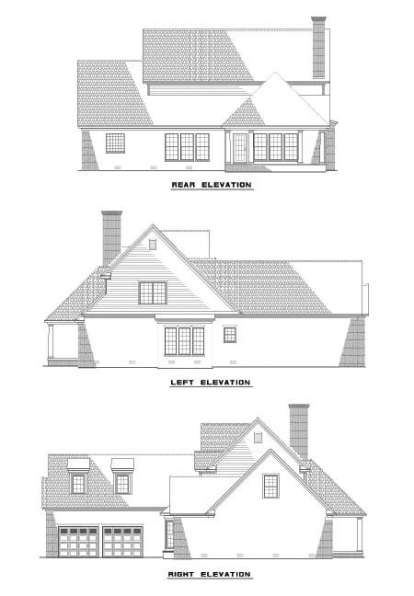 Southern House Plan #110-00426 Elevation Photo