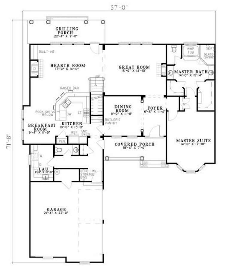 House Plan House Plan #5375 Drawing 1
