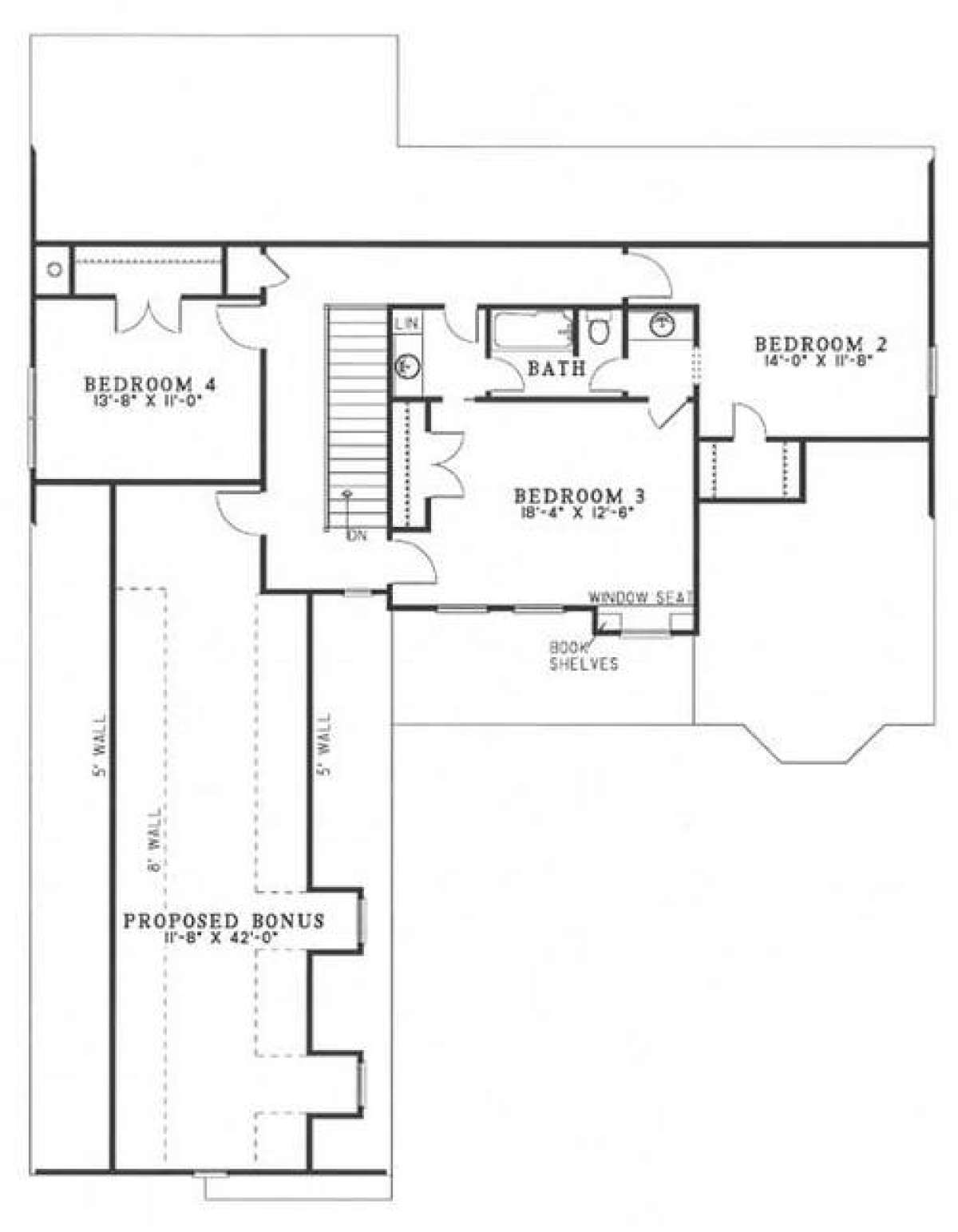 Floorplan 2 for House Plan #110-00426