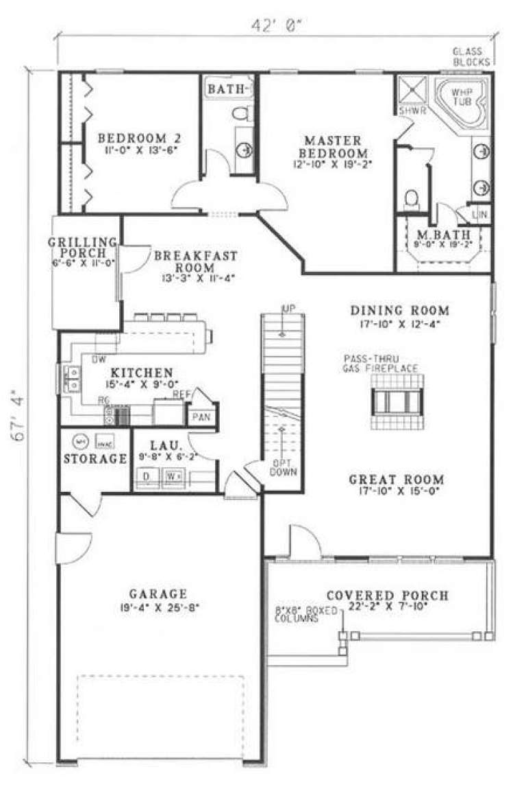 House Plan House Plan #5378 Drawing 1