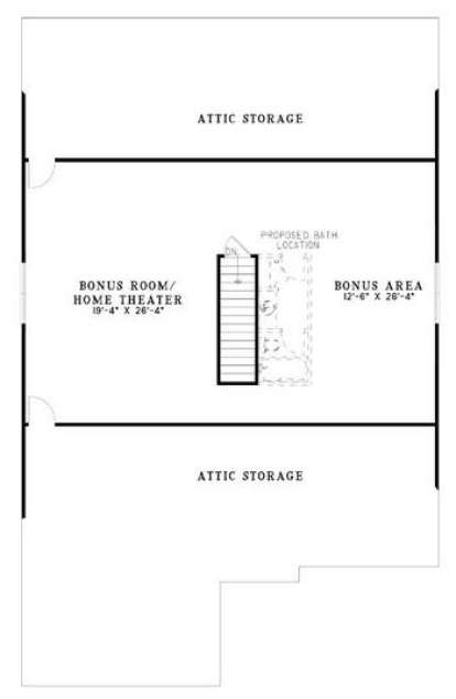 Floorplan 2 for House Plan #110-00430