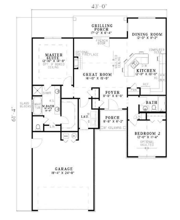 House Plan House Plan #5380 Drawing 1