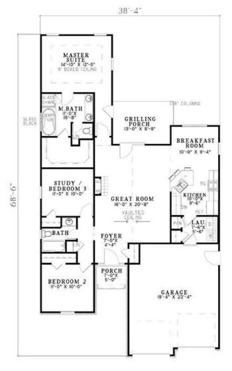 House Plan House Plan #5381 Drawing 1