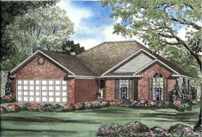 Traditional House Plan #110-00434 Elevation Photo
