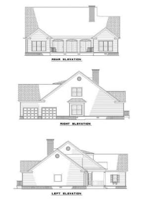 Traditional House Plan #110-00437 Elevation Photo