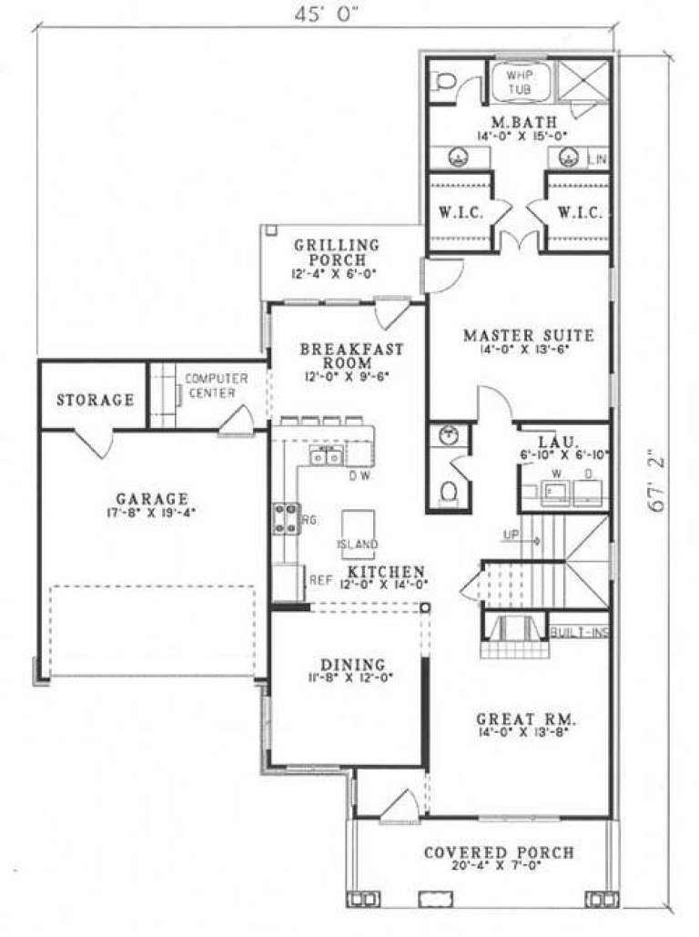 House Plan House Plan #5387 Drawing 1