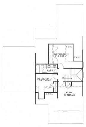 Floorplan 2 for House Plan #110-00438
