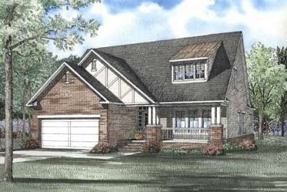 3 Bed, 3 Bath, 2288 Square Foot House Plan - #110-00439