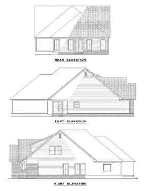 Cottage House Plan #110-00439 Elevation Photo