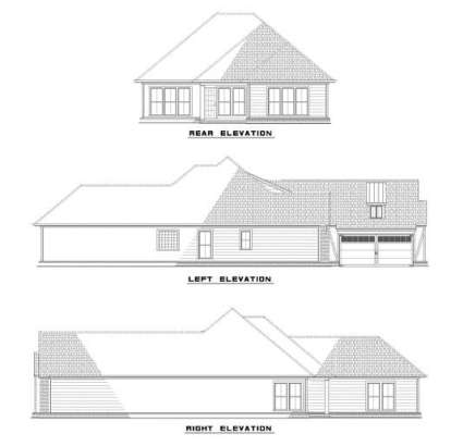 Tudor House Plan #110-00440 Elevation Photo