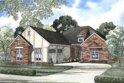 Craftsman House Plan #110-00441 Elevation Photo