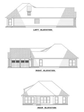 Craftsman House Plan #110-00441 Elevation Photo
