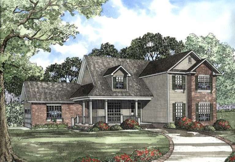 House Plan House Plan #5394 Front Elevation