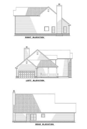 Country House Plan #110-00445 Elevation Photo