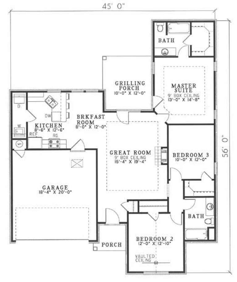 House Plan House Plan #5395 Drawing 1