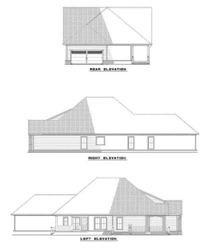 Craftsman House Plan #110-00448 Elevation Photo