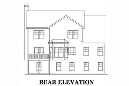 Southern House Plan #009-00037 Elevation Photo