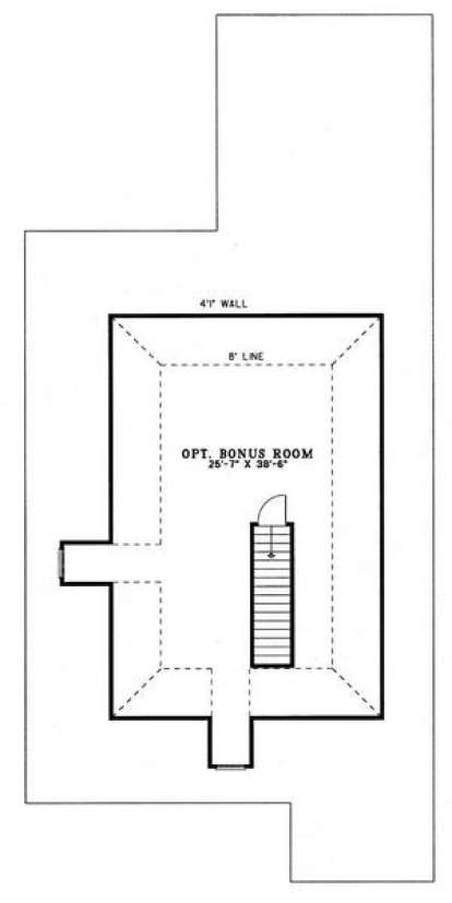 Bonus Room for House Plan #110-00452