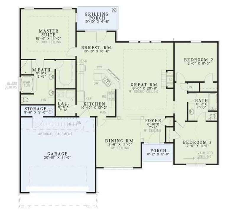 House Plan House Plan #5411 Drawing 1