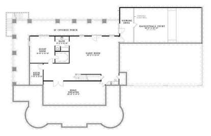 Floorplan 3 for House Plan #110-00463