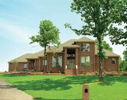 4 Bed, 3 Bath, 2824 Square Foot House Plan - #110-00465