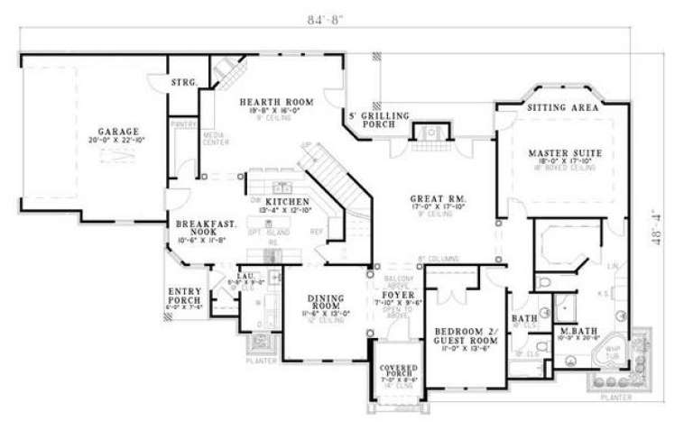 House Plan House Plan #5414 Drawing 1