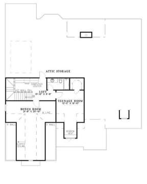 Floorplan 2 for House Plan #110-00468