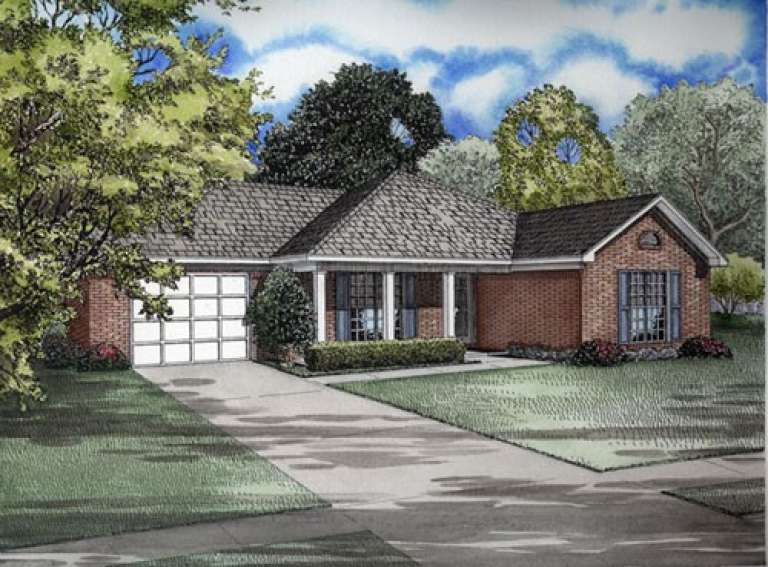 House Plan House Plan #5419 Front Elevation