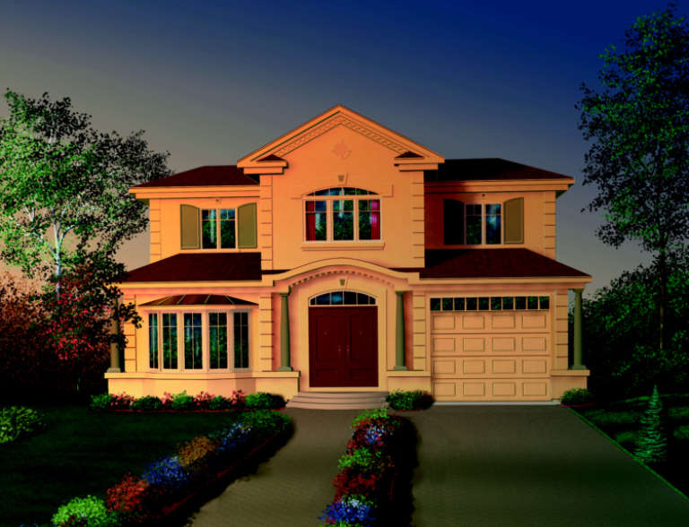 House Plan House Plan #542 Front Elevation