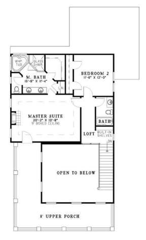Floorplan 2 for House Plan #110-00475