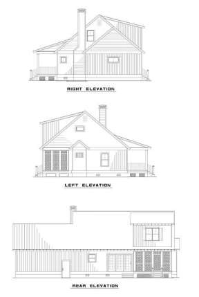 Traditional House Plan #110-00477 Elevation Photo
