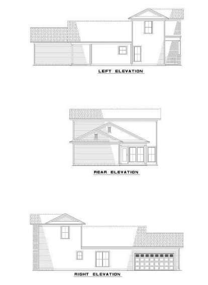 Country House Plan #110-00480 Elevation Photo