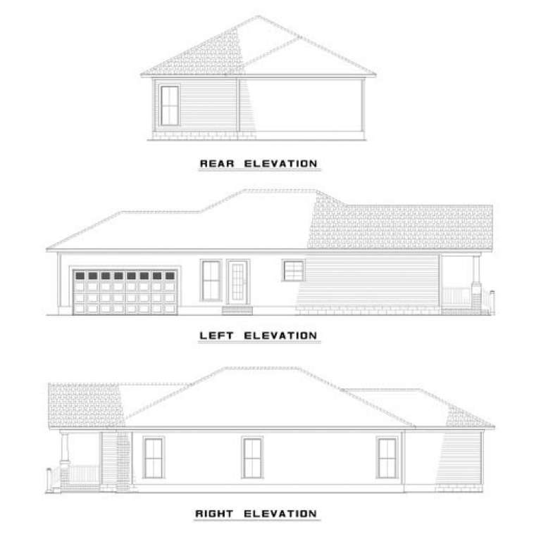 Craftsman House Plan #110-00481 Elevation Photo